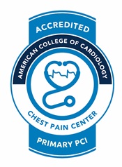 American College of Cardiology Chest Pain Center Award Logo