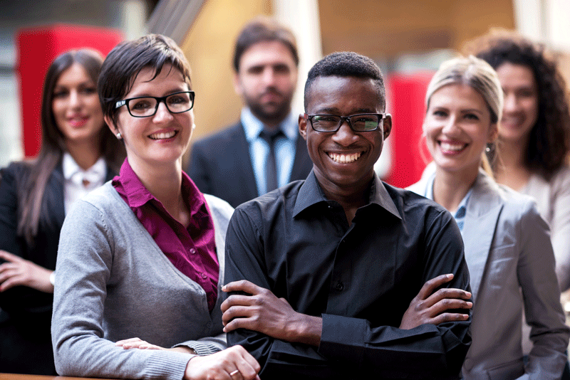 group of employees